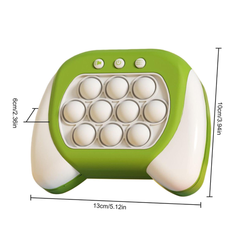 POPP IT ELECTRIC WITH LIGHTS AND SOUNDS - GAME CONSOLE SERIES GREEN POPP IT ELECTRIC WITH LIGHTS AND SOUNDS - GAME CONSOLE SERIES GREEN